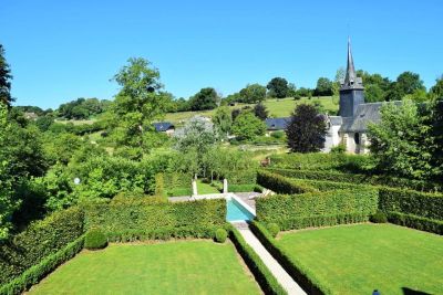 manor house for sale on LA ROQUE BAIGNARD (14340) Sale Manor house La Roque-Baignard