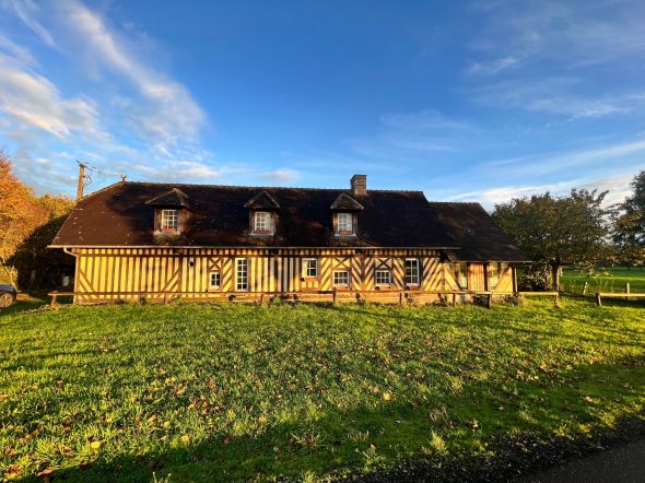 Vente Maison normande Beuvron-en-Auge 5&nbsp;Pièces 155&nbsp;m²