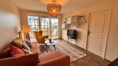 appartement 2 Pièces en location saisonnière sur BENERVILLE SUR MER (14910)