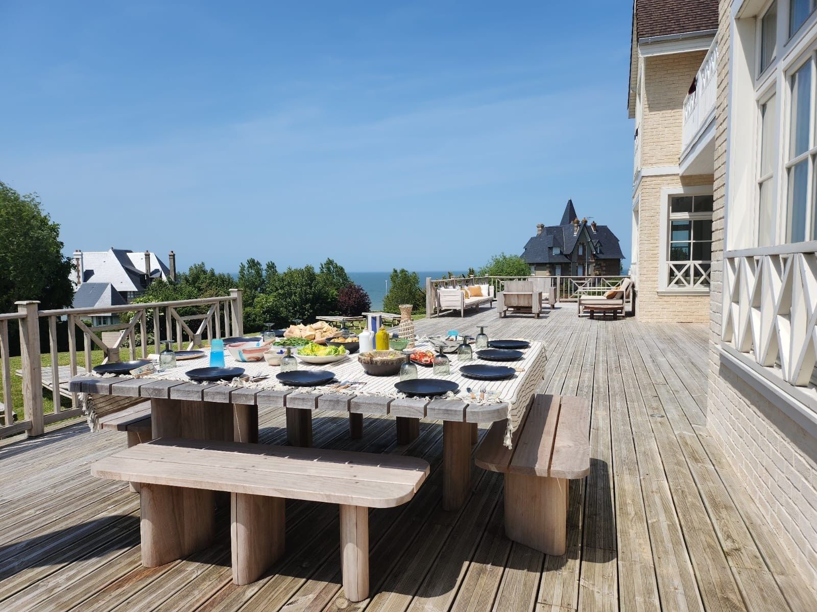 maison 8 Pièces en location saisonnière sur BENERVILLE SUR MER (14910)